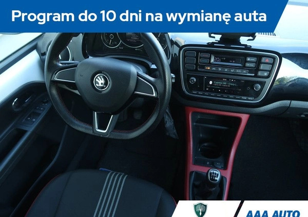 Skoda Citigo cena 33000 przebieg: 133483, rok produkcji 2016 z Toruń małe 301